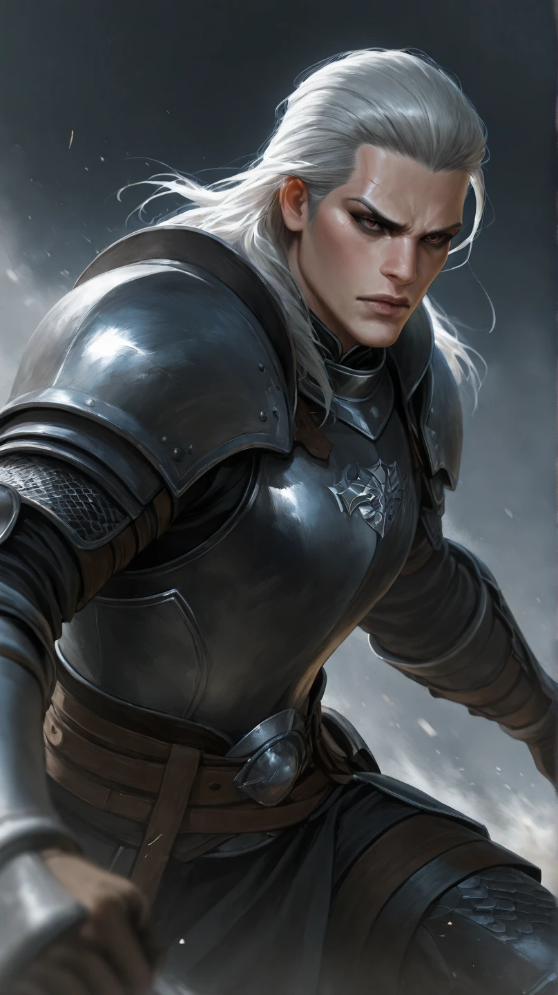 (((Solo character image.))) (((Generate a single character image.))) Dark fantasy art, (((Dark, night time background.))) (((Strong elements of dark medieval fantasy.))) Looks like a fierce, rugged male medieval fantasy gladiator. (((Looks like a handsome male porn star.))) Looks very imposing and sinister. Looks like a stone cold killer. Looks like a powerful, muscular male gladiator for Dungeons & Dragons. Looks fierce, dangerous and deadly in a medieval fantasy setting. Looks darkly sexy and attractive. (((erotic and risque pose))), (((oiled body))), (((ideal male physique))), (((looks like a dark sexual fantasy))), (((luxurious and sexy blonde hair))), A single character portrait, fantasy art, fantasy attire, attractive, very sexy, muscular, powerful body, detailed muscles, youthful, (((sexy man in his early 20’s))), (((intense, serious stare))), powerful, dangerous, (((sexy armor))), revealing armor, gorgeous face, sexy mouth, Dungeons & Dragons character portrait, intricate details, ultra detailed, extremely detailed hands, ultra detailed clothes, combat ready pose, ultra detailed hands, epic masterpiece, ultra detailed, intricate details, hyperdetailed hands, award winning, fantasy art concept masterpiece, trending on Artstation, digital art, unreal engine, 8k, ultra HD, centered image fantasy artwork, fantasy attire, fantasy adventurer, masterpiece:1.3,madly detailed photo:1.2, hyper-realistic lifelike texture:1.4, picture-perfect:1.0,8k, HQ,best quality:1.0, (masterpiece,fantasy,art, best quality, unreal engine, 8k, ultra HD, centered image, absurdres best quality:1.0,hyperealistic:1.0,photorealistic:1.0,madly detailed CG unity 8k wallpaper:1.0,masterpiece:1.3,madly detailed photo:1.2, hyper-realistic lifelike texture:1.4, picture-perfect:1.0,8k, HQ,best quality:1.0,