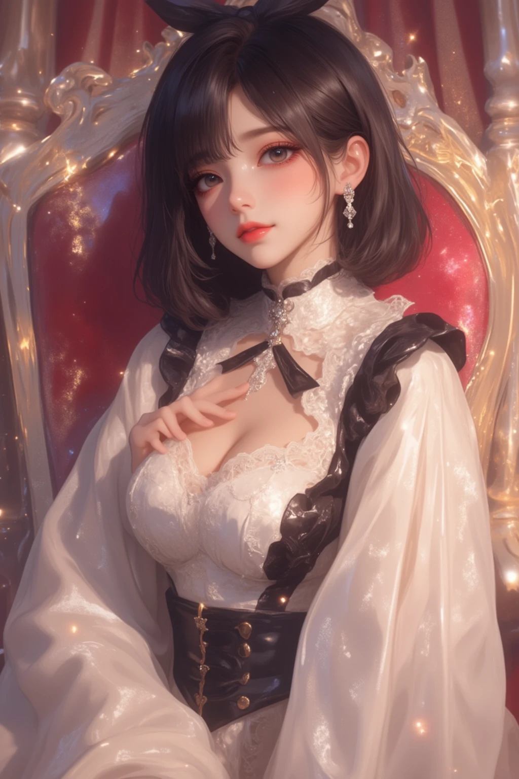 (masterpiece, best quality), intricate details, 8k, artstation, wallpaper, official art, sharp focus,
Asian-Less
1girl, <lora:hannahOwo_v1:0.8> hannahowo,