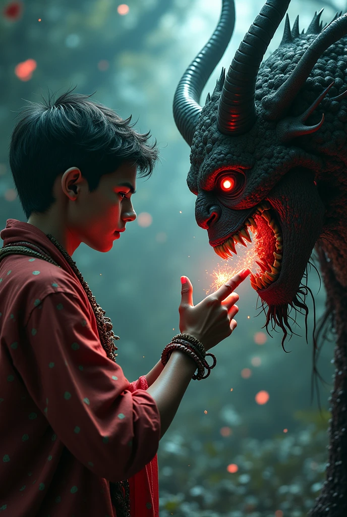 I am a boy and i am tying rakhi to my own devil version