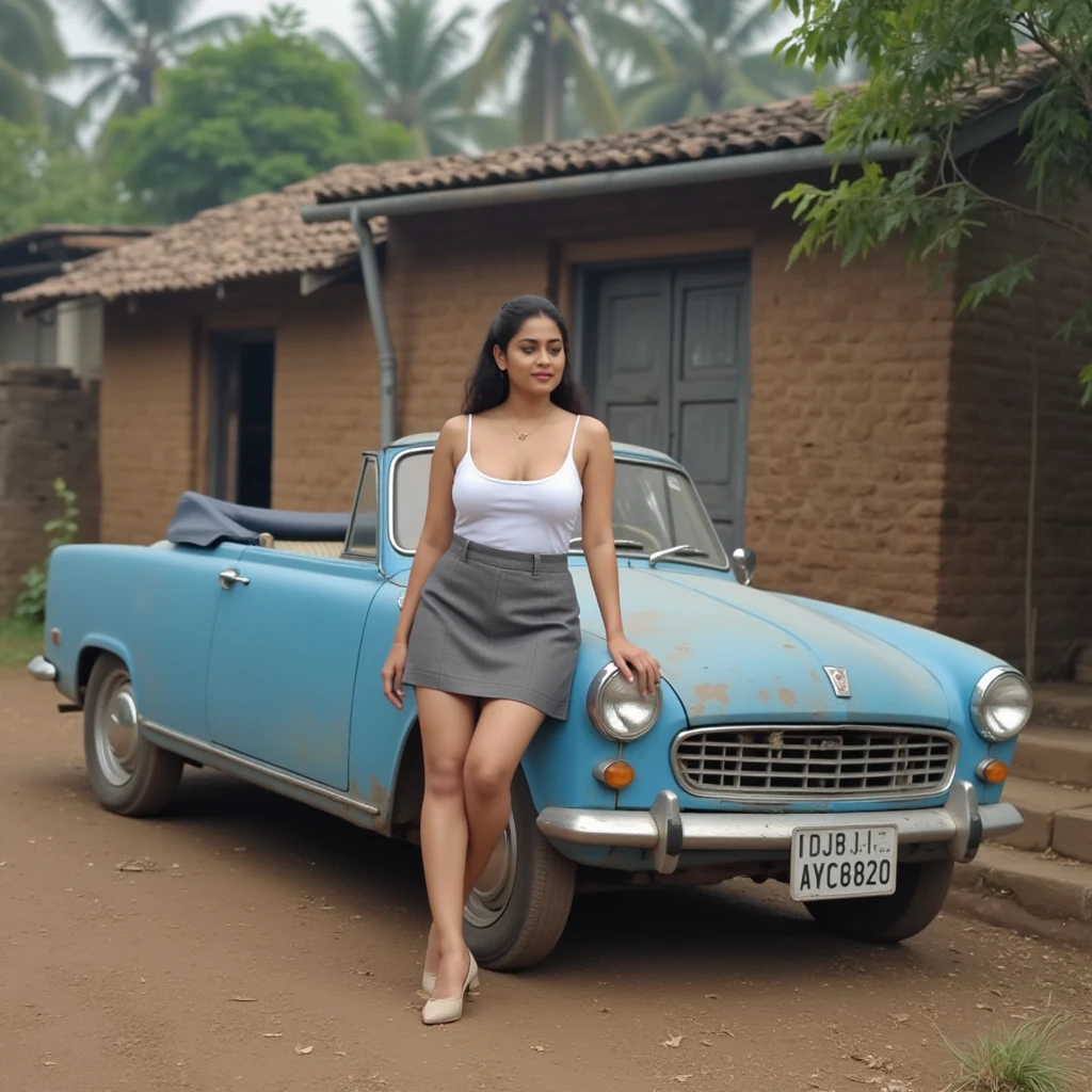 Hot Indian gir, with hot dress wonderful figure, look real indian girl with beautiful baground look so beautiful with beautiful make-up in car 