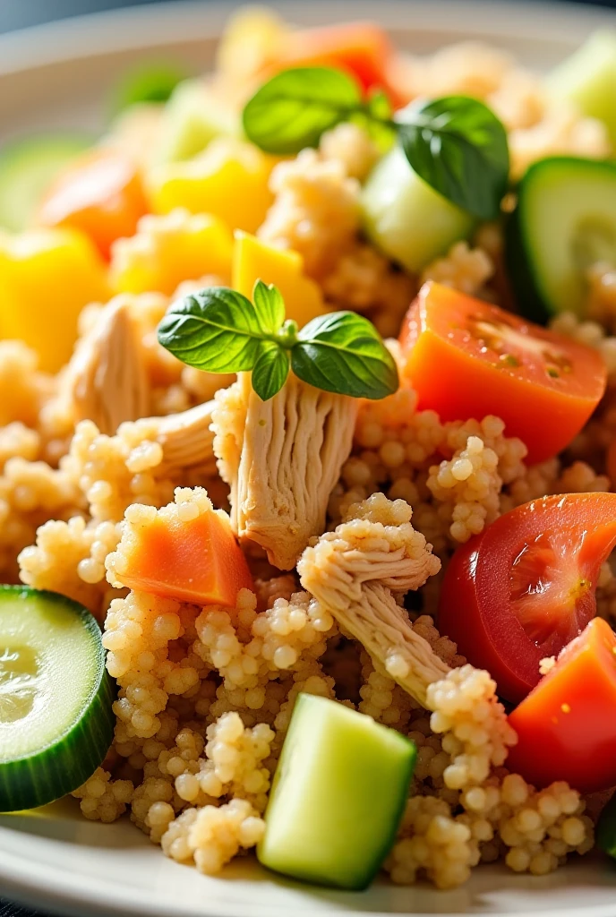 Grains and vegetables