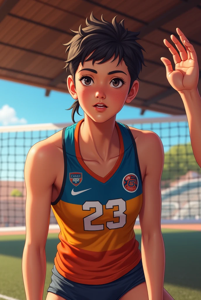 (Highest quality,8K,High resolution,Masseter region:1.2),Very detailed,Realistic:1.37,Portraiture,Dynamic Angle,Women's Softball Players,Teenage Girl,Small Head,cute,sporty,Attractive face,Beautiful face with attention to detail,Extremely realistic skin,Wet Skin,Sweat,Large Breasts,Tight waist,Beautiful feet ,sporty,Softball Venues,Cinema Lighting,hot pants, From head to toe