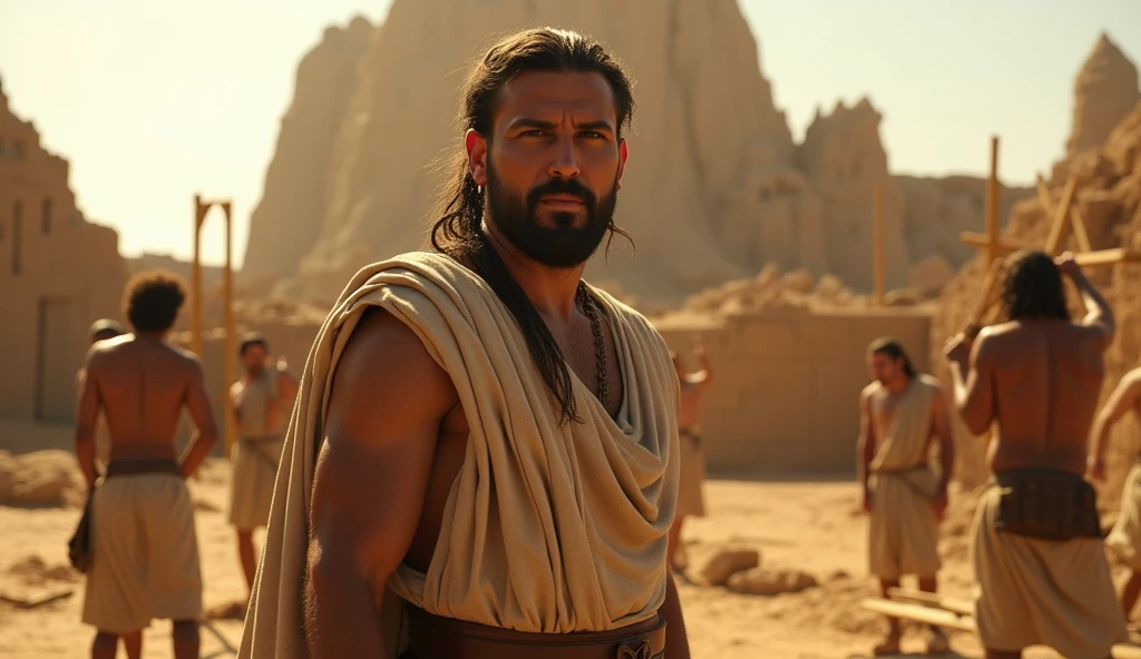A 33AD brown-skinned middle eastern man