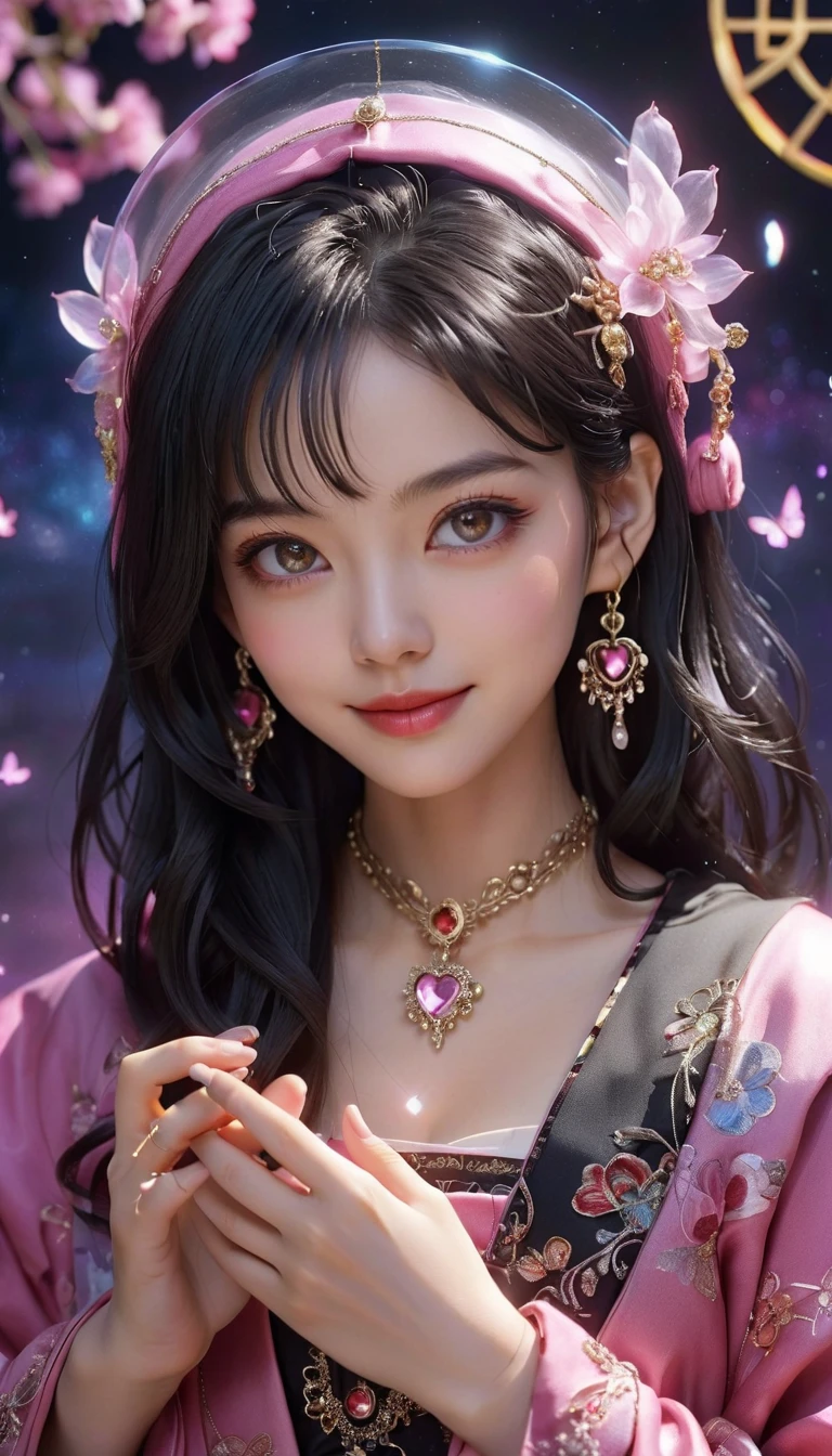 A close-up of a woman in a purple dress holding a flower, Inspired by Lan Ying, inspired by Luo Mu, Palace , A girl in Hanfu, inspired by Li Mei-shu, Princesa chinesa antiga, Inspired by Qiu Ying, a beautiful fantasy empress, dilraba dilmurat, China Princess, Inspired by Huang Ji, shaxi