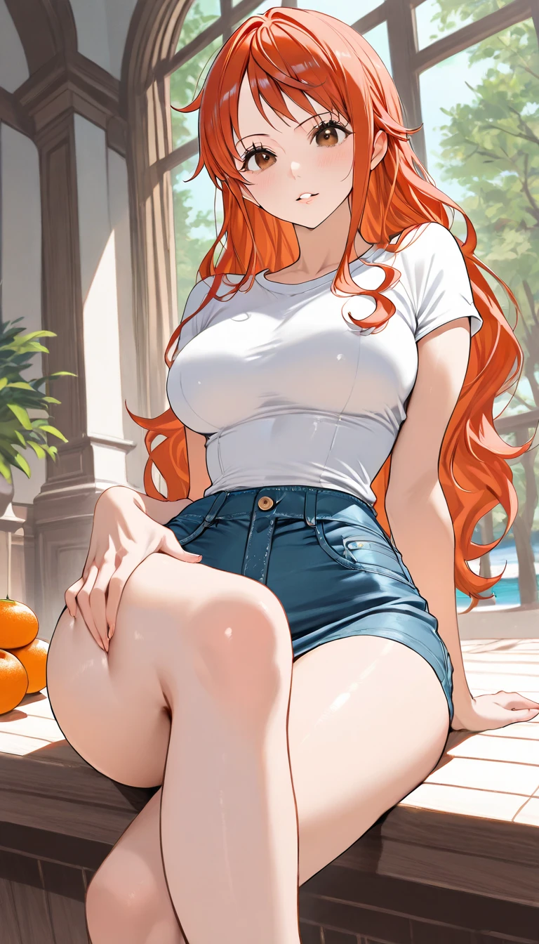 beautiful, (linework:1.1), <lora:detail_slider_v4:1.0>, (outlines:1.1),
1 girl, adult russian woman, hazel eyes, copper lob hair,
solo, smiling,
nude, naked, sneakers, socks, sitting on chair, legs wide open, spread legs, pussy, (focus on pussy:1.15), hands behind back, <lora:m99_labiaplasty_pussy_2:0.2>
outdoors, sunshine, sunrise, large breasts, perfect round natural breasts, shiny skin,