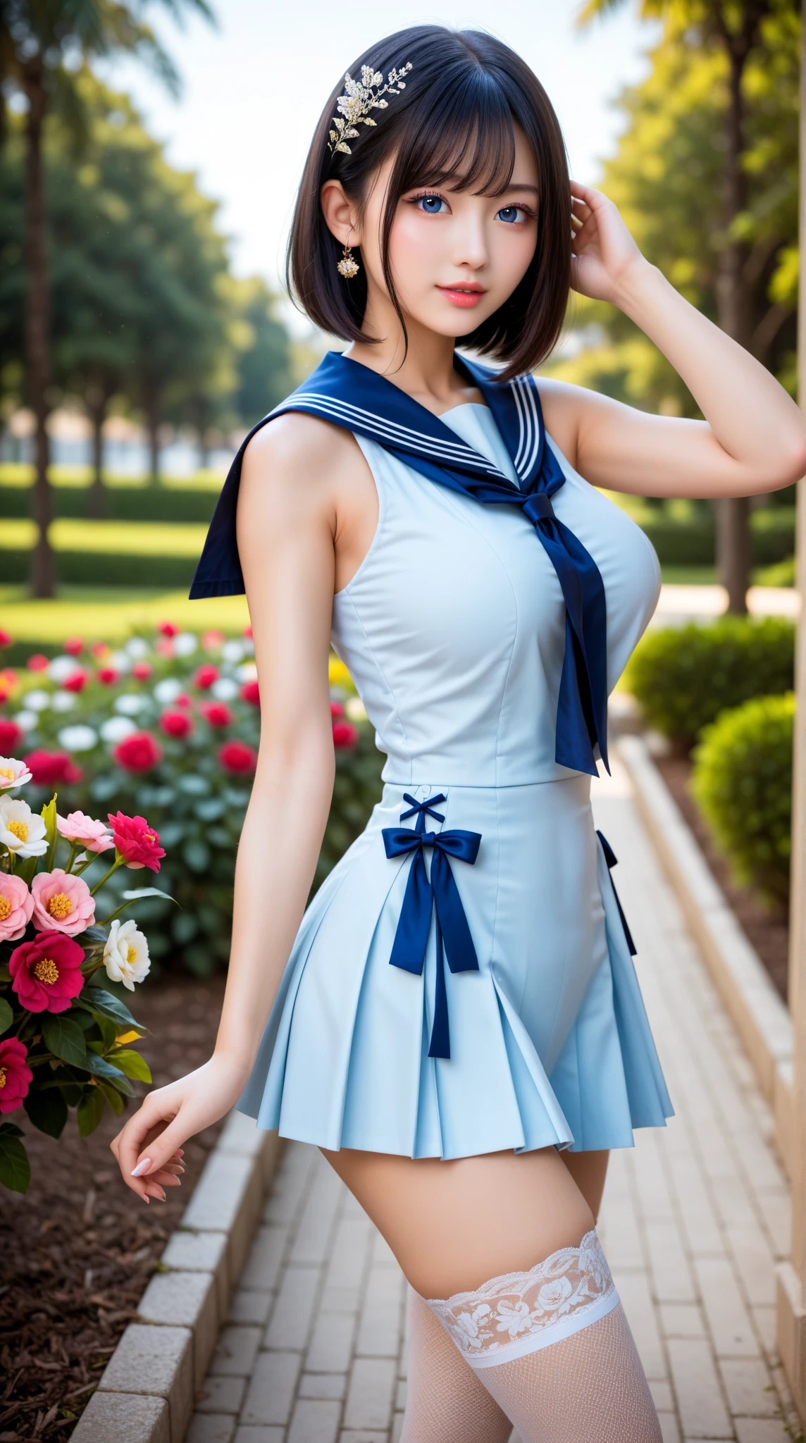 High resolution、high resolution、In 8K、Real Live Action、RAW Photosgraphy、Highest quality、masterpiece、超High resolution、RAW Photos、Len、Beautiful poop、Tabletop、((Obscene content))、For adults、The charm of 、Absurd、((((Japanese super fashion model)))、((Narrow Face:1.2))、Cute face、((Shining Face))、((((Things that make your cheeks red、Puff out your cheeks)))))、((Slim figure:1.5))、((Lean Your Body:1.5))、(((Height 180cm:1.3、expensive)))Small breasts、knees、 Thin thighs、Report、whole body、very nice、((Sailor Moon Costume:1.5))、 Lifting pleated mini skirt、((Pussy))、Pussy、(mansuji)、White panties、Dancing:1.5、（Photorealistic：1.37）、Photon Mapping、Realistic、Radio City、物理ベースLenダリング、Depth of field rally background、picture、(((Japanese Junior Idols)))、Sparkling eyes、Glossy Lips、Too bright natural light、Bright sun、明るすぎるsunlight、Looking into the camera、((blonde))、((Two buns hair:1.5))、((Very long straight twin tail hairstyle:1.5))、(((whole bodyショット:1.5)))、((knees))、((Daytime))、((sunlight:1.5))
