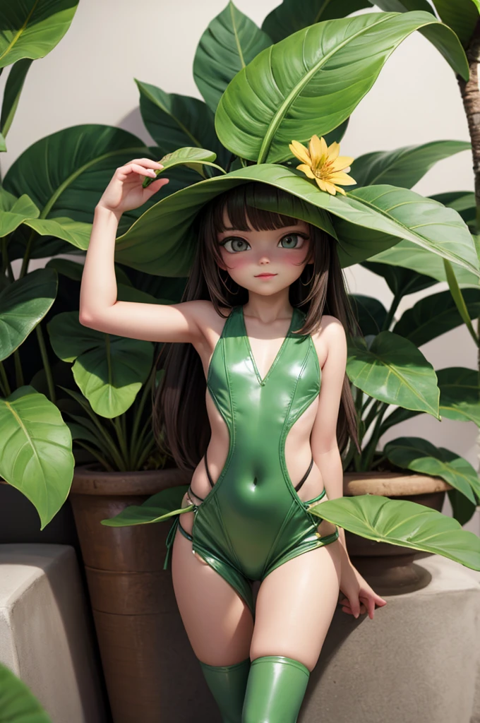 ((a beautiful young pinup woman with green fairy wings and dark brown hair and seductive smile lingerie embroidered with cannabis leaves)), fairy wings, (fair wings), (bra embroidered with cannabis leaves), long bob hairstyle, forehead, leather mini skirt made of black lace and cannabis leaves, green collar, smooth body, black frame glasses, ((dark green high heels)), (sexy medium breasts) cherry red lipstick, (beautiful face), hyperdetailed face, (detailed face), detailed eyes, ((green eyes)), ((hand on knee)), (hair in high ponytail), (expressive eyes), intricate, a masterpiece, natural lighting, 8k character illustration, intense gaze, dynamic composition, epic, exquisite composition, professional photography, canon EOS, sharp focus, bokeh, ambient occlusion, subsurface scattering, narrow depth of field 