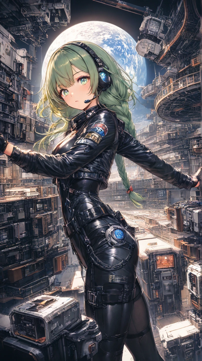 (remove hand and arm), city background