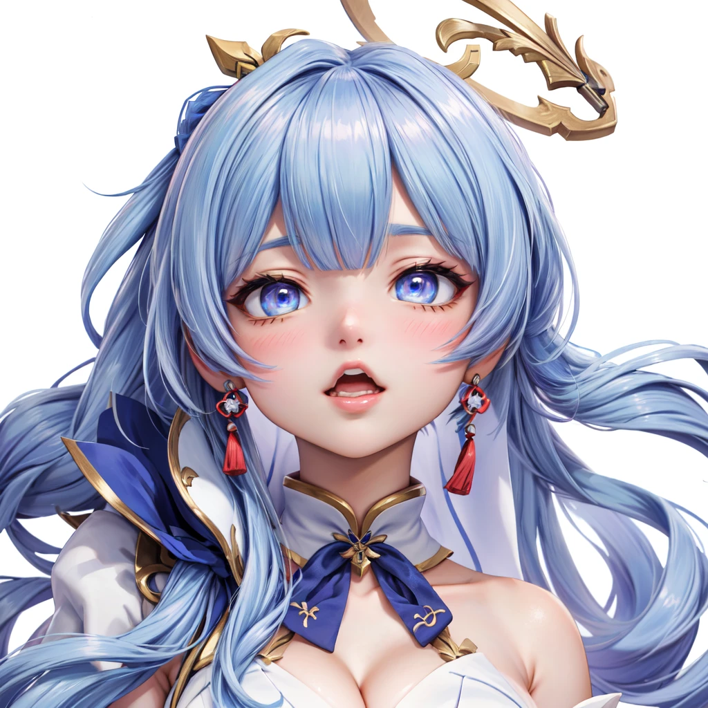 masterpiece, best quality, footjob, show foot, spread , long hair, gradient hair, hime_cut, twin braids, hair ribbon, naughty_face, saliva, tongue out, breasts out, huge breasts, no legwear, lowres, bad anatomy, bad hands, text, error, missing fingers, extra digit, fewer digits, cropped, worst quality, low quality, normal quality, jpeg artifacts, signature, watermark, username, blurry, bad feet,