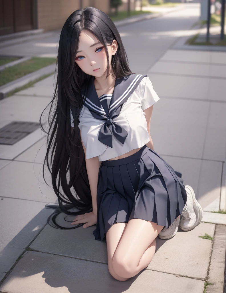 pretty girl、super realistic:1.5、ultra high resolution、super realistic:1.5、wide open thighs、(uniform,mini skirt)、But the bubble、stockingasterpiece、young girl、twin tails、ultra hd、Ultra-detailed face and eyes、Transparent eyes、beautiful breasts、Slim golden ratio body、(spring breeze,Soaring skirt:1.7,Skirt flip)、surprised expression、