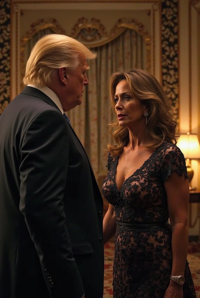 Kamala Harris naked with trump