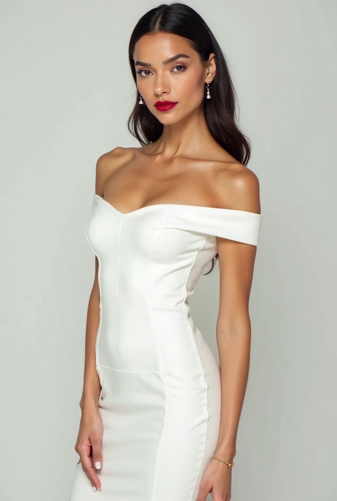 (best quality,4k,8k,highres,masterpiece:1.2),ultra-detailed,(realistic,photo-realistic:1.37), beautif, sexy sensual gorgeous woman, tight mini half-opened white sexy short dress,elegant fashion model, adults movies actress , instagram sexy influencer , onlyfans model actress , elegant look,long eyelashes,confident expression,flawless skin,posing gracefully