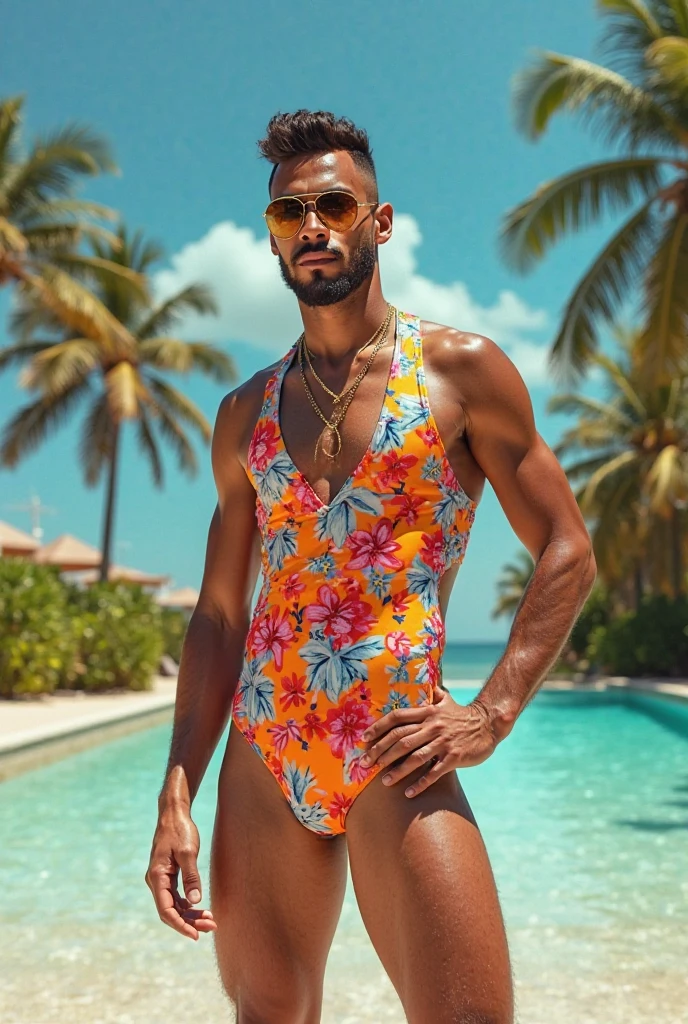 1boy, (Blue Eyes), happy smile,American boy,16 years old,young, slim body, slender, skinny body build, child-like,White Teenage boy ,deserted tropical island standing in the shade of a coconut tree, BrandonEvans, wearing an orange Hawaiian shirt, wearing Hawaiian micro thong with medium bulge, sandals, (((full body portrait))), wide angle,fair skin, skinny, good lighting, very fair skin, light skin, model with attractive body,medium bulge and medium butts,(Best quality, 8k, Masterpiece). High Detail , superior quality, natural lighting, beautiful, sexy, correct anatomy, good composition,realistic shapes, realistic skin tones,Natural eyes,realistic eyes,looking up at viewer,vpl,realistic muscles,Realistic wrinkles on the skin,Realistic arms and legs,Realistic face,realistic hair,Make a sexy and seductive face, Clear Focus: 1.2, Perfect Body virile: 1.4 , Slender Abs: 1.2, Highly detailed face and skin texture, detailed eyes, double eyelids, big upper lip, man focus,amazing composition, front view, HDR, volumetric lighting, ultra quality, elegant,Post a erotic photoshoot,Realistic pose,detailed hair,full body,Fujifilm XT3 photorealistic art by midjourney