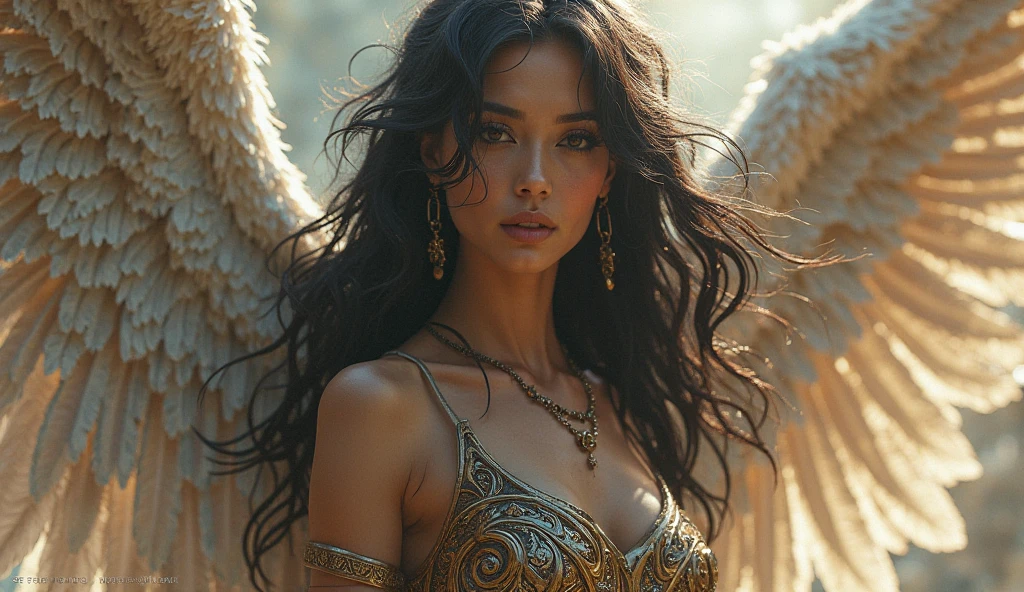 (masterpiece, top quality, Best quality, Official art, beautiful and aesthetically pleasing:1.2), (1 girl:1.3), extremely detailed,(fractal art:1.1),(Colorful:1.1)(flowers:1.3),as detailed as possible, whole body, against the background of a fantastic city in the style of Star Wars by John Lucas, Street, cyber fiction, The Distant Future, Science fiction, fantastic bombers flying in the sky, (shiny skin), (many colors:1.4), ,(earrings), (Feathers:1.5), Ultra Detailed, Girl naked, Very detailed face, incredibly detailed vagina, act of masturbation, excites her clitoris, detailed hands, girl lies with her legs spread, sexy look, correct anatomy, Very detailed, orgasm on the face