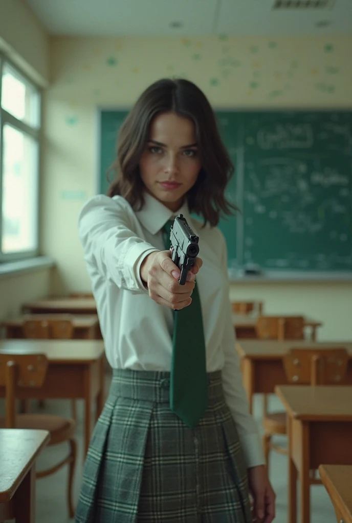  Playing with real gun at school