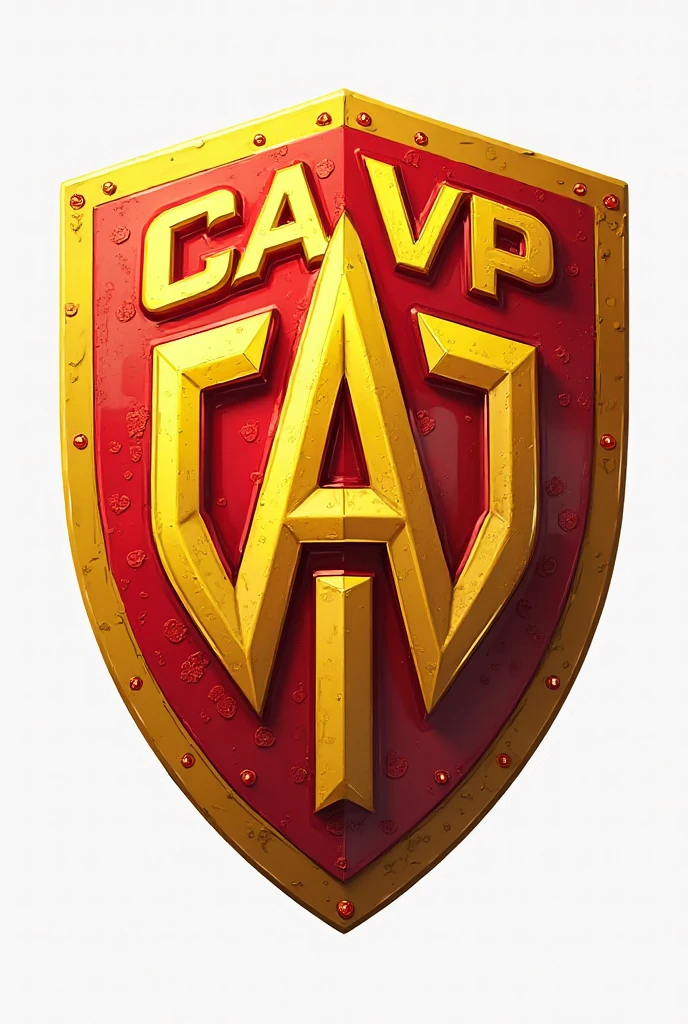 Design a shield with the word ceico in the center combining the colors blue and yellow with 3D numetal skulls video