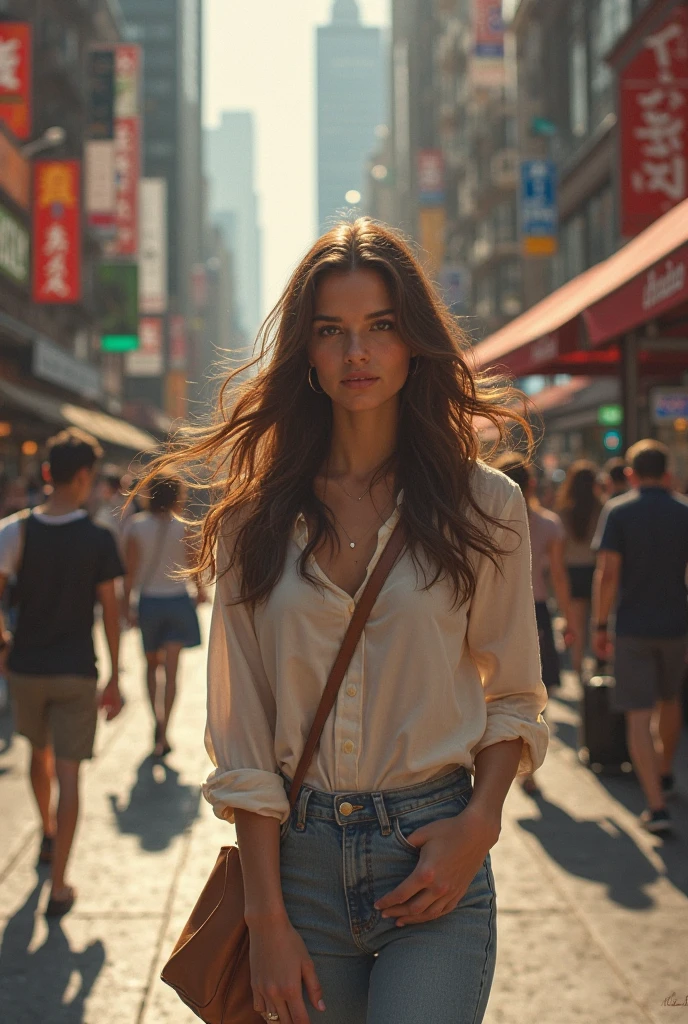- Bible - Girl - Temptation - World - God - Brown hair - Modern world