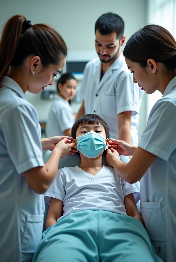 Pathologists working to eradicate May Sickness from around the world,
Many people々But as the sick fall ill with May disease, they are trying their best to treat them.