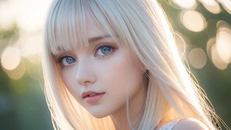 (masterpiece), (high quality), (8k resolution), (RAW photo), (best quality), (masterpiece:1.5), (realistic:1.5), ((photo realistic)), vibrant details, hyper realistic,1girl, (cute:1.2), beautiful, high-quality and detailed face, perfect face, (white hair A...