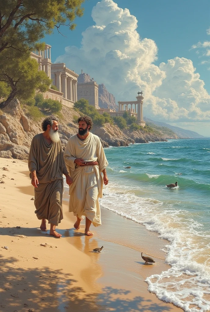 Alcinous receives Ulysses