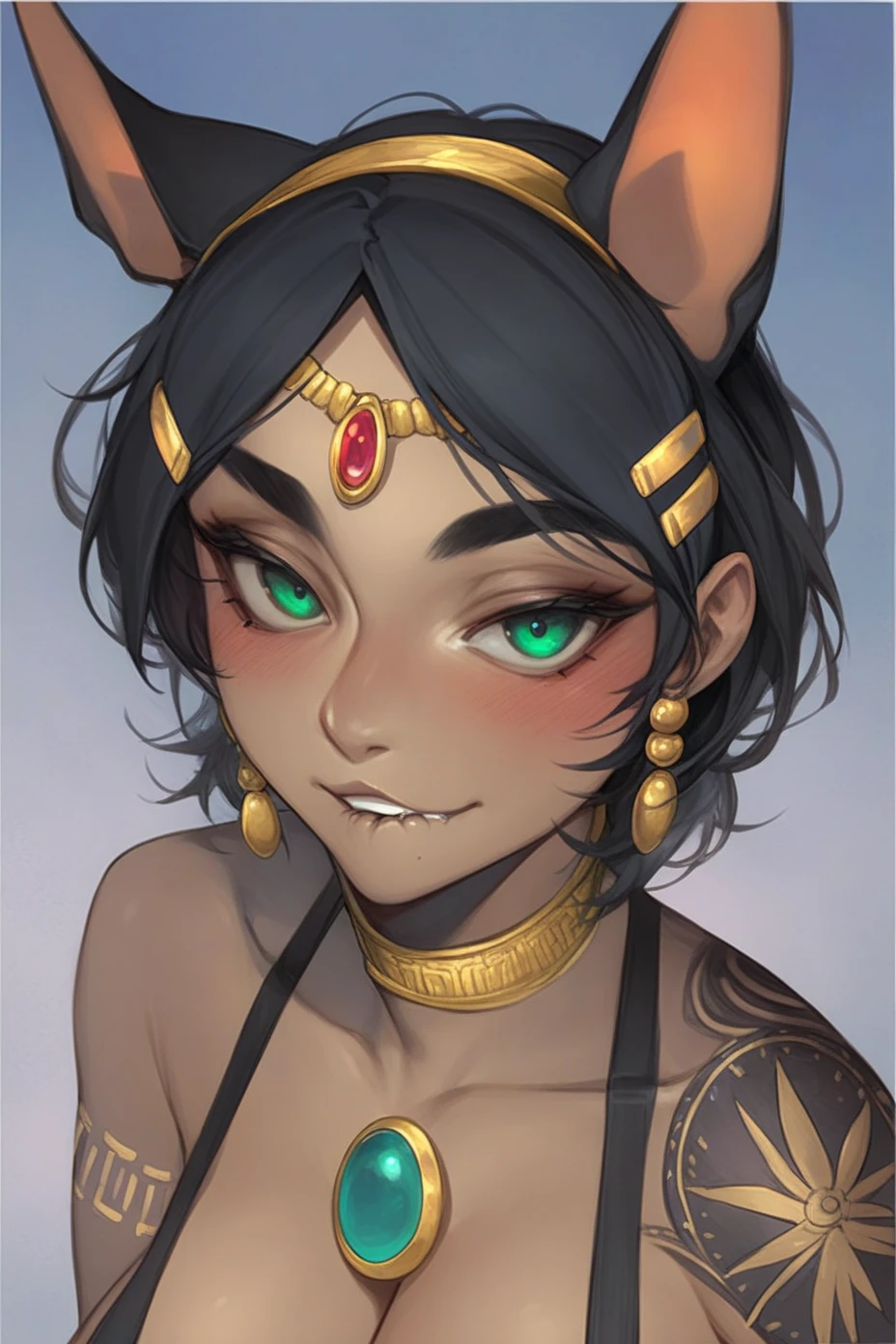 score_9, score_8_up, score_7_up, score_6_up <lora:reiXL_AutC_lokr_V43P1:0.95> solo, 1girl, animal ears, miqo'te, black hair, warrior of light \(ff14\), green eyes, short hair, facial mark, mole, looking at viewer, mole under eye, cat ears, jewelry, earrings, whisker markings, portrait, closed mouth, white background, slit pupils, simple background