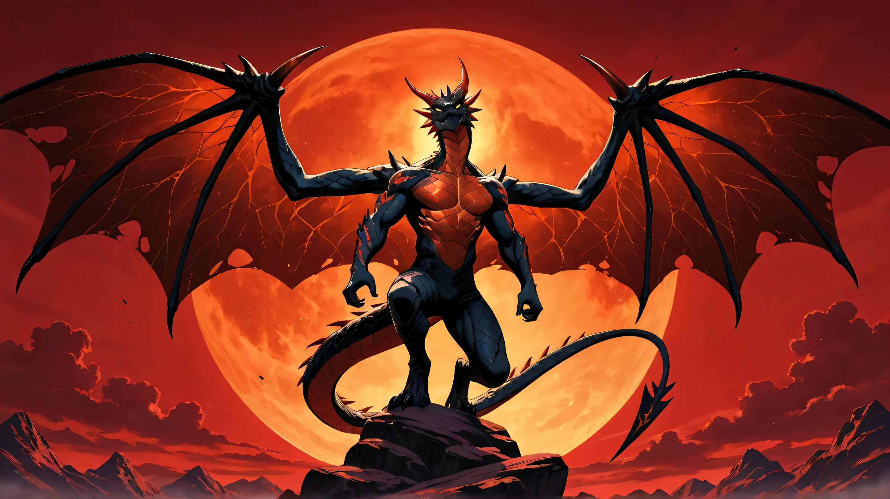 Big erect penis,Sex,Devil's Body,Big Wings,