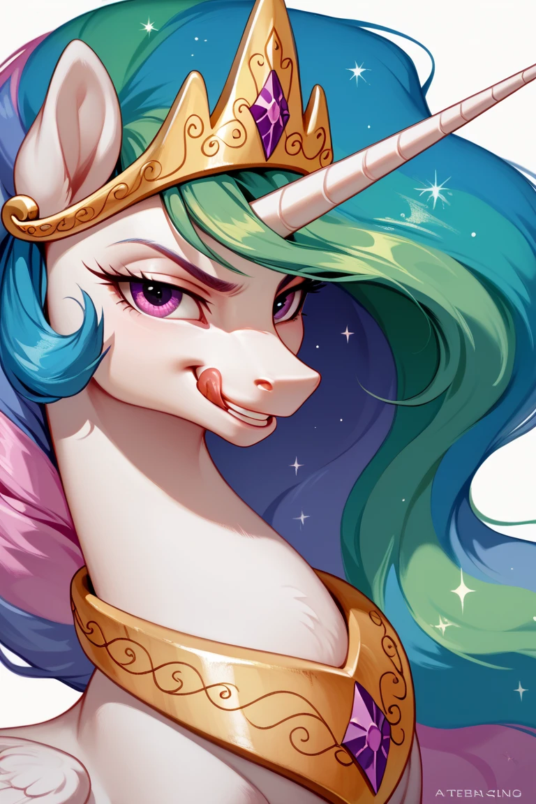 score_9, score_8_up, score_7_up, score_6_up, source_anime, source_pony, (2girls, duo, pony human kissing , side by side, hand on face), palutena (human), (princess celestia pony:1.3), BREAK
rating_questionable, liyue, close up, BREAK
(palutena \(kid icarus\), human, green hair), BREAK
(princess celestia, pony, unicorn, feral:1.3), white fur,hand on face, facing up