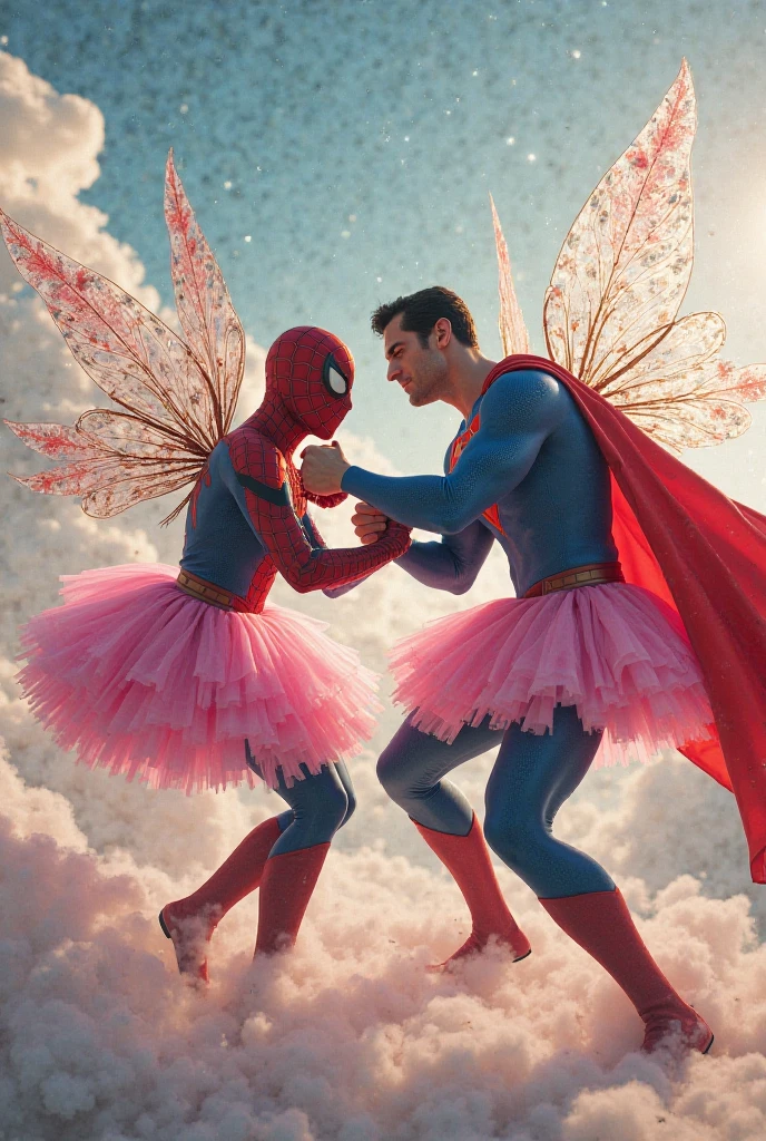 Nicolas Maduro and Peña Nieto stripper as a Tinkerbell fairy wearing a revealing dress that shows his ass