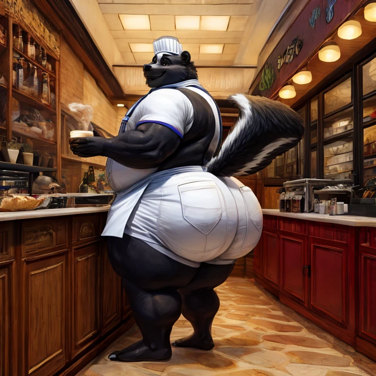 4k, high resolution, best quality, perfect lightning, perfect, solo, anthro, young, boy,white tiger:2.0, furry body, (fluffy mane:1.2), fluffy tail, male, adult, (bulky2:0, thick muscles2:0, huge muscles:2.0, hyper muscles:2.0), (thick biceps, veiny biceps, broad shoulders:2.0), (thick legs, thick calves:1.1), (digitigrade legs, 4 toes:1.2), perfect colors, (photorealistic fur, detailed fur, epic, masterpiece), (suggestive posing:1.2), (seductive smile, lustful grin 1.3), detailed beach,detailed eyes:2.0, by k0suna, by darkgem,nipple ring,hyper arms:2.0,veins,white body,white fur,hyper butt:2.0,hyper paws:2.0,standing,thick legs,thick butts:2.0,sweat body:2.0,massive butt:2.0,black hat,hyper ass:2.0,huge ass,long legs,juicy butt:2.0,butt like a wall:2.0,fat butt,butt like a sofa