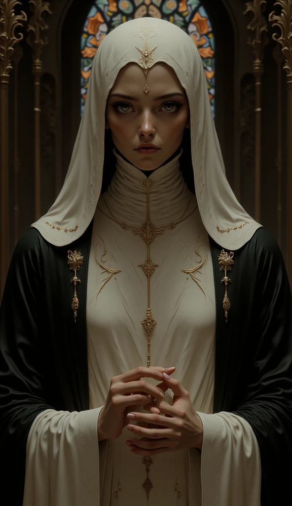temple icon of orthodox saint, (anguish:1.4), halo around head, large orthodox cross, (glowing eyes), blood from eyes, dirty face, detailed skin texture, detailed cloth texture, photo realistic, 20 megapixel, nikon d850, ((intricate, vibrant, photo realistic, realistic, dramatic, sharp focus, 8k)), subsurface scattering, sharp, retouched, intricate detail, by Greg Rutkowski, by (Jeremy Lipking:0.8), by ralph bakshi, H.R. Giger, Beksinski