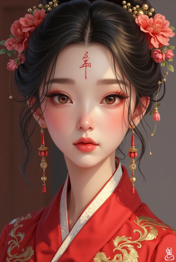 (China - chic Chinese girl,anatomy correct,Oriental elements),(China - funky illustration:1.5,Vector painting:1.5),(Chinese colors,senior color matching,gradient backgrounds,white backgrounid),(The is very detailed,Reasonable design,Clear lines,High- sharpness,best qualtiy,tmasterpiece,offcial art,movie light effect,4K)