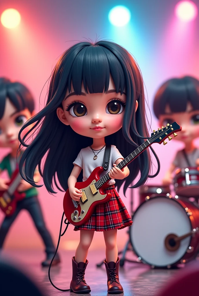 3d kids cartoon,slash guns and roses