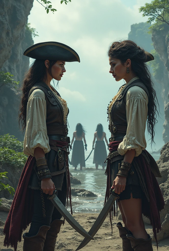 4 powerful female pirates fighting to conquer the sea