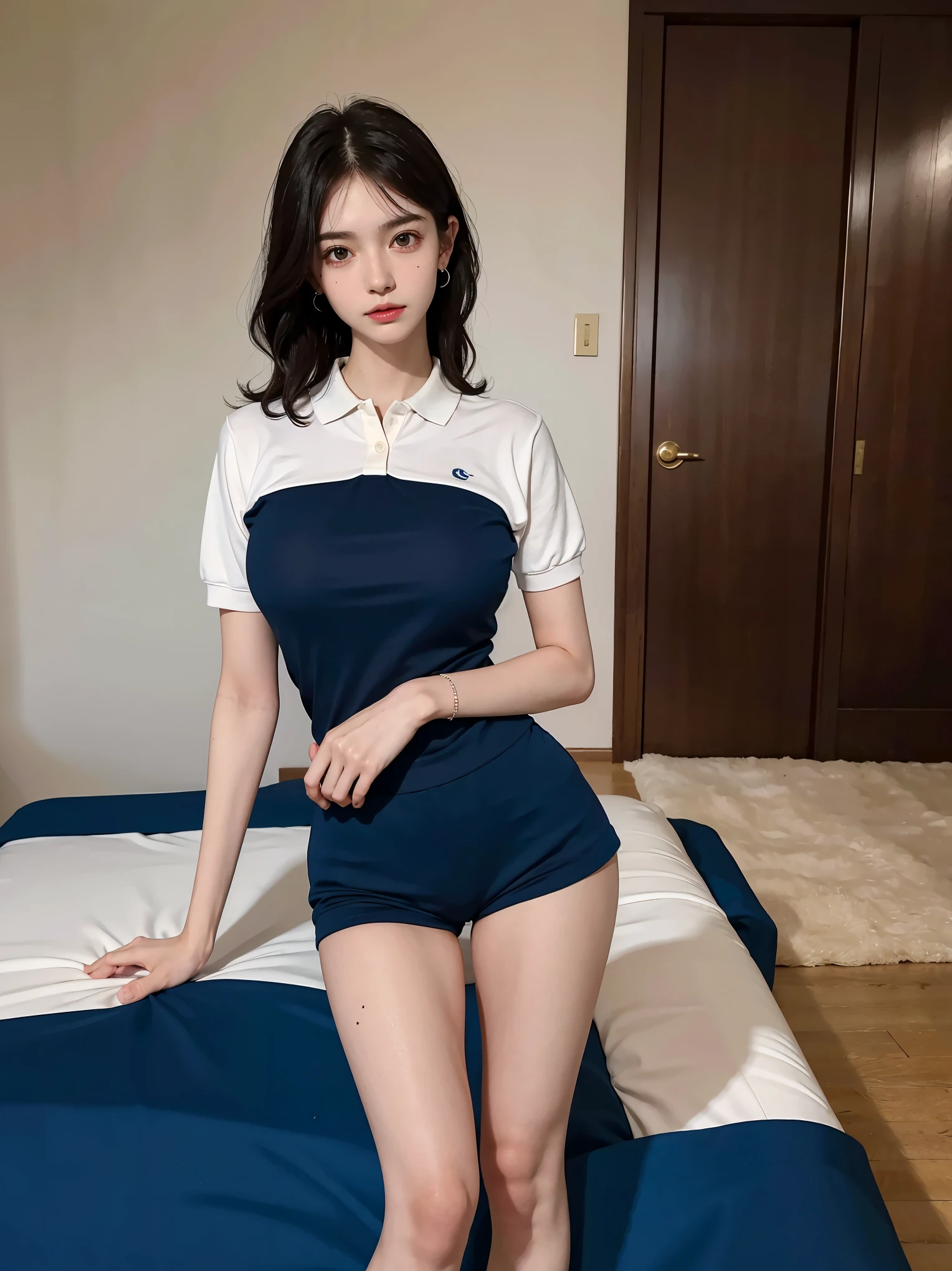 Change into white panties、