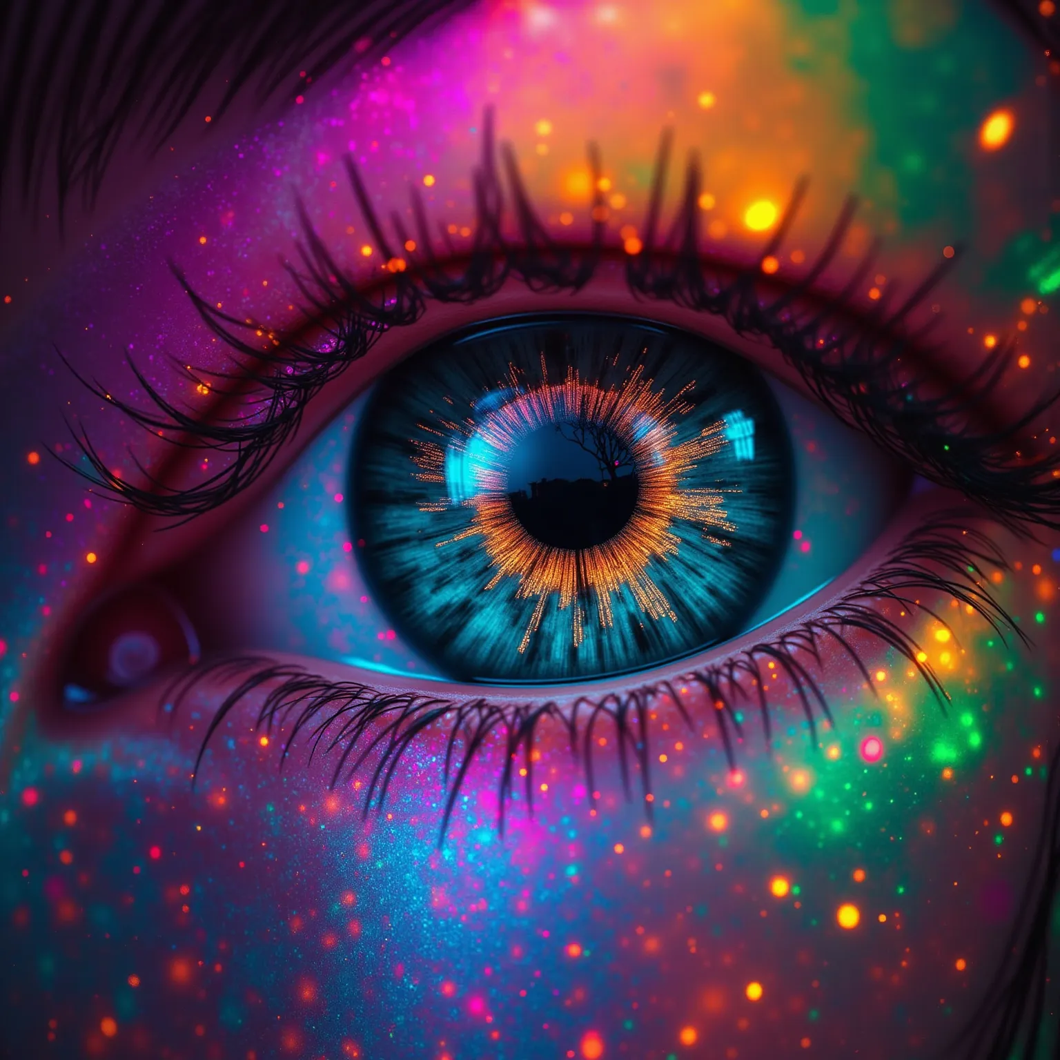A human eye