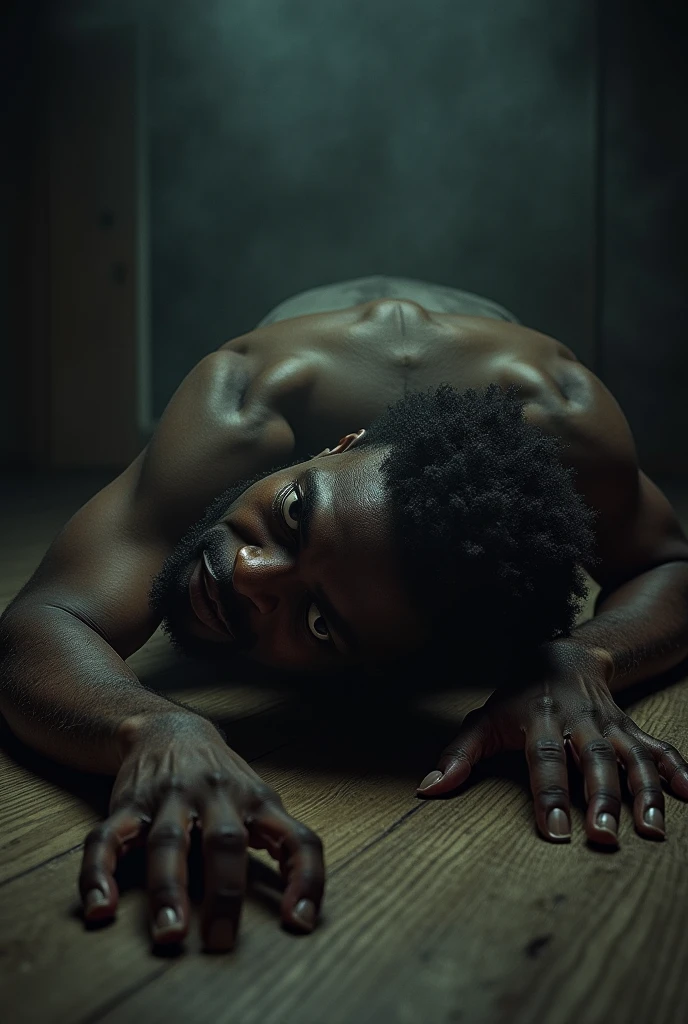 ((empty background, empty scenery, 1man), masterpiece, best quality, dreamlike, hyperrealistic, weak androgynous male, chess ballet, black lost, your puppet black king will be castrated because you played as black and lost, ballet tights, male crotch bulge, buttocks, groin pain:1.35)