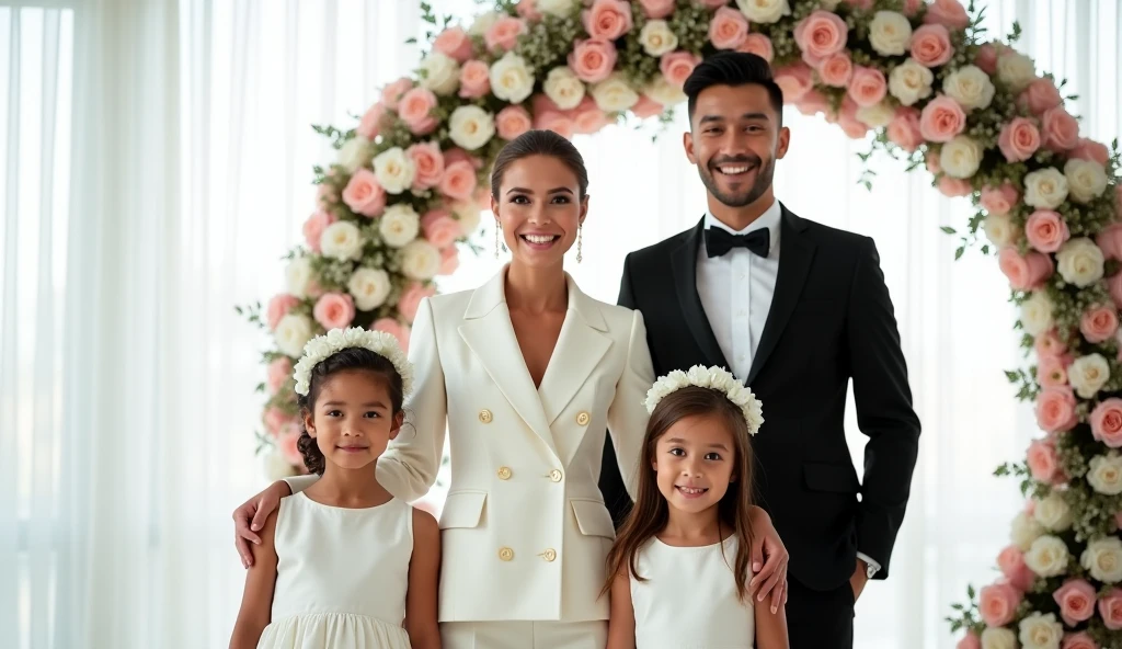 Philippe Andrés Pais Pereira and Lavínya de Souza Oliveira São Paio marrying