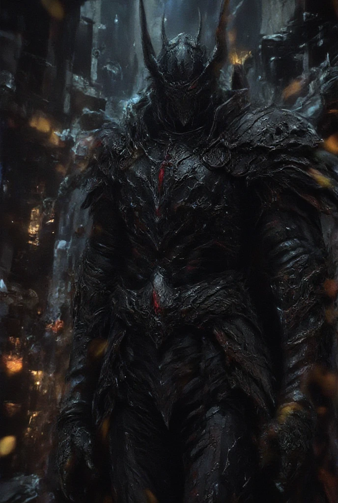 Ancient Alien Warrior, Dark Horror Futurism, Cinematic, Fine Detail, 8k, (Dark Shot: 0.7), Subsurface Scattering, (Ambient Lighting: 1.3), (ArtStation: 1.3)