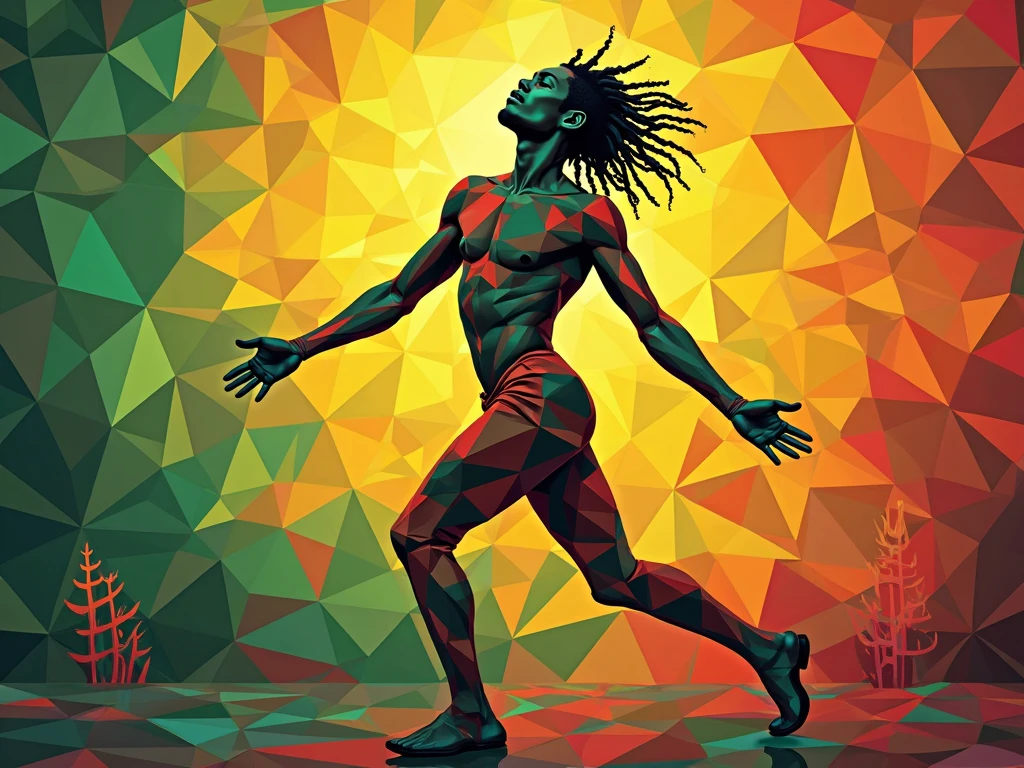 vectorial art, With a lot of Jamaican reggae, Authentic Jamaican Reggae Music Atmosphere,colorful illustrations, At the center, swirly vibrant colors, paint splashes and smears, high détail,
