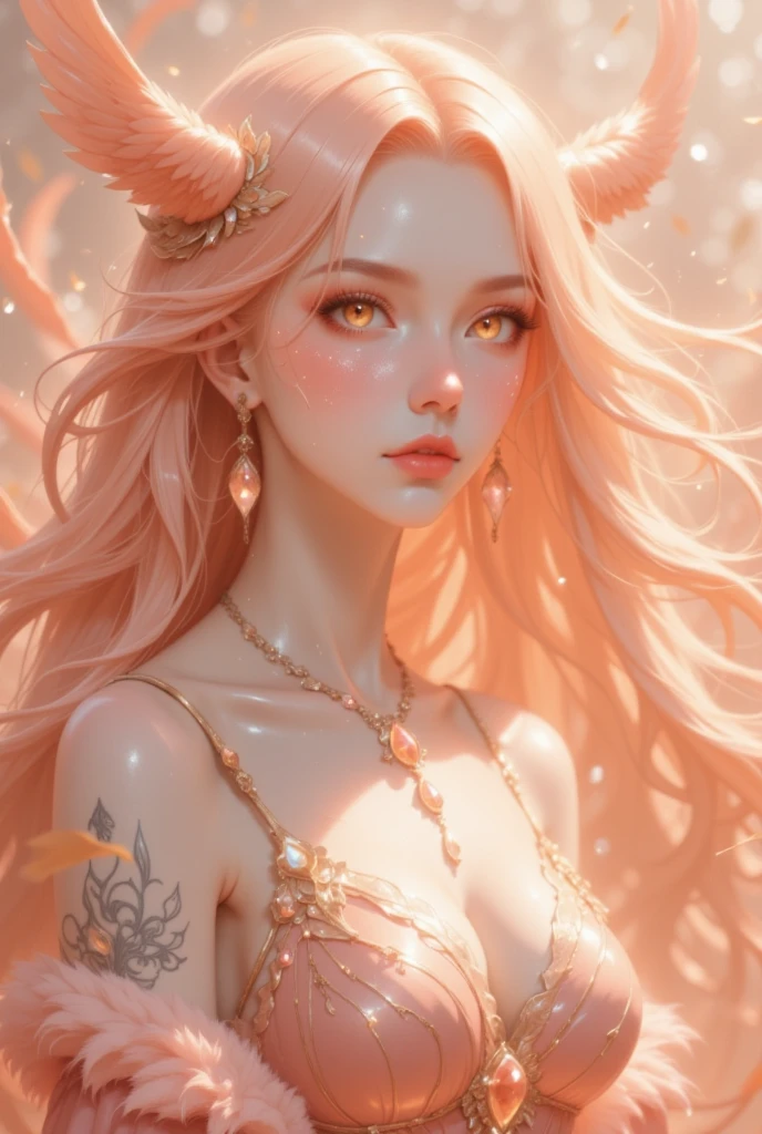 (best quality,4k,8K,High resolution,masterpiece:1.2), Extremely detailed, (Practical,photoPractical,photo-Practical:1.37), White creature, Otherworldly, Lovecraft style, Chitinous skin, Bioluminescent pattern, Gloomy color palette, weird lights.(National Foundation:1.4), White, pink, orange, Very long, sharp red claws, Big Paws, She is emitting bioluminescence all over her body. Hydrated skin, (Extremely fine and complex skin patterns:1.2), (Translucent chitin exoskeleton:1.3), (The waist is extremely thin:1.4), (Disruption of anatomical structures:1.5), ferocious, 