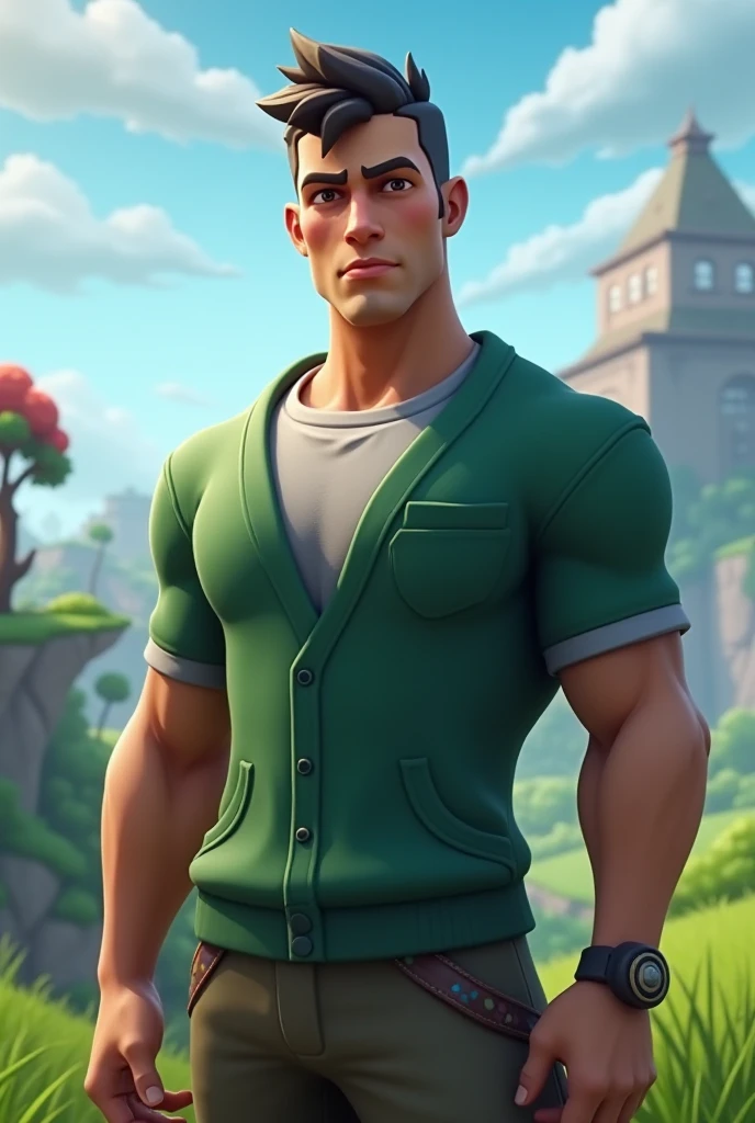 <lora:Sebastian Sallow - Hogwarts Legacy:0.8> 1boy, 18 years old, handsome, bare neck, green striped tanktop and shorts, looking at viewer, sebsallow, relaxed confident expression, magical, Slytherin Hogwarts dorm in castle, (bulge:0.5) <lora:hardvpl:0.7> vpl