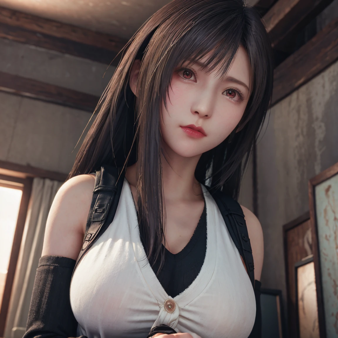 background(Black Night Sky,Big Moon),Woman close up,Wearing a white shirt、Purple Hair,Very long hair,very thick braids,Purple eyes,big , realistic girl rendering, 8k artistic german bokeh, Enchanting girl, Realistic girl, Gurwitz, Gurwitz-style artwork, Girl Roleplay, Realistic 3D style, cgstation Popular Topics,, 8K Portrait Rendering,(Faithfulness,Faithfulness:1.4),Wear pink pajamas,巨big ,Sparkling eyes,Purple eyes、(highest quality,4K,8k,High resolution,masterpiece:1.2),Very detailed,(Realistic,photoRealistic,photo-Realistic:1.37),Mythical monster,Beast-like creature,Muscular,Six big legs,Stand like a gorilla,Red fur covering the body,two big horns,Boar tusk,Sharp Claws,huge shape,Burning Fire Magic,Energy aura,A menacing presence,Glowing Eyes,Intimidating posture,Dark Environment,Smoke-filled air,Ominous Shadow,Majestic and fierce,Explosive power,Vibrant colors,Bold,Horror art style,Dynamic configuration,Dramatic lighting,Muscle layers,large sharp teeth,Sharp Edges,Very detailedスケール,Fiery Crack,Burning Flames,Ferocious look,Burning with anger,Surrounded by sparks and embers