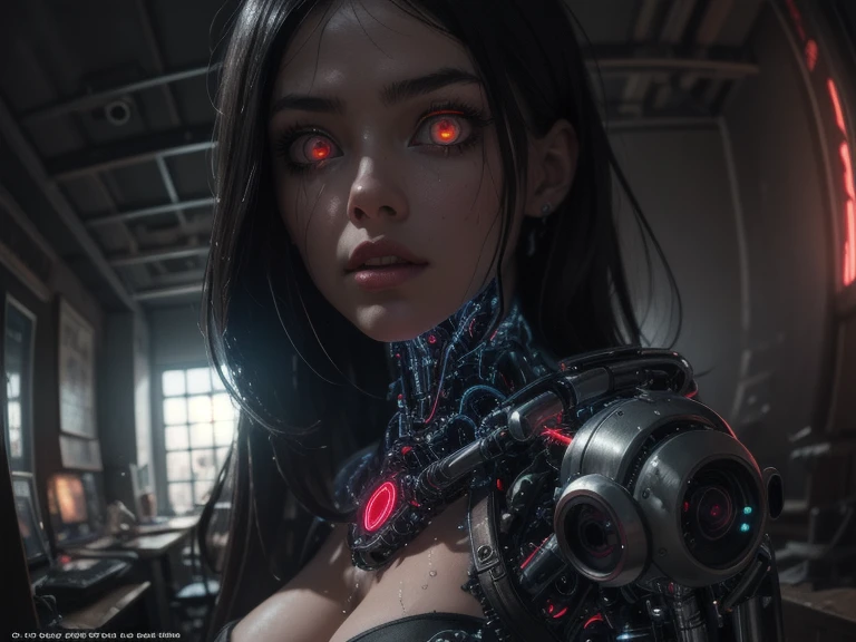 (highly detailed:1.2),(best quality:1.2),8k,sharp focus,(subsurface scattering:1.1),(nsfw:1.1), (award winning photograph:1.2),1girl, (many many detailed black tattoos on face:1.2), by emb-rrf-low,(many many thick black dark tattoos on body nose and eyes:1.2),(close shot:1.2), (separation of face segments:1.1), (deep seams on face and body:1.2)
(beautiful cyborg with scifi laser gun:1.3), (shooting lasers at enemy robots:1.3), (dynamic action pose:1.2), neon glow under the skin
(very detailed clothes:1.2), (highly detailed background:1.3), RPG, Elden Ring, (scifi:1.2), (hyperrealistic:1.2), dramatic lighting,artstation, artgerm, greg rutkowski, alphonse mucha, trending on artstation, trending on deviantart, wlop