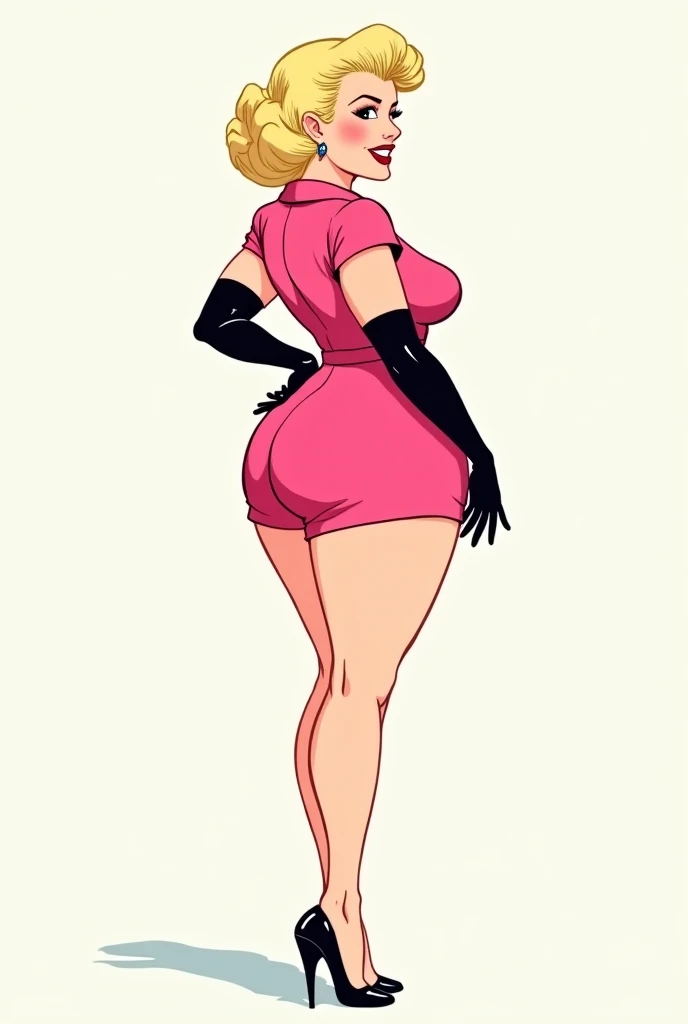 Erotic Lingerie design inspired by peach (super mario), in various views (front and back) ((Character sheet))