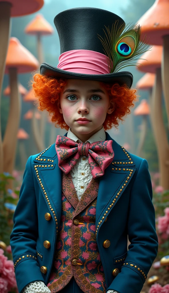 photo dslr professionnel 8k portrait de willy wonka a age 1 et il est jeune