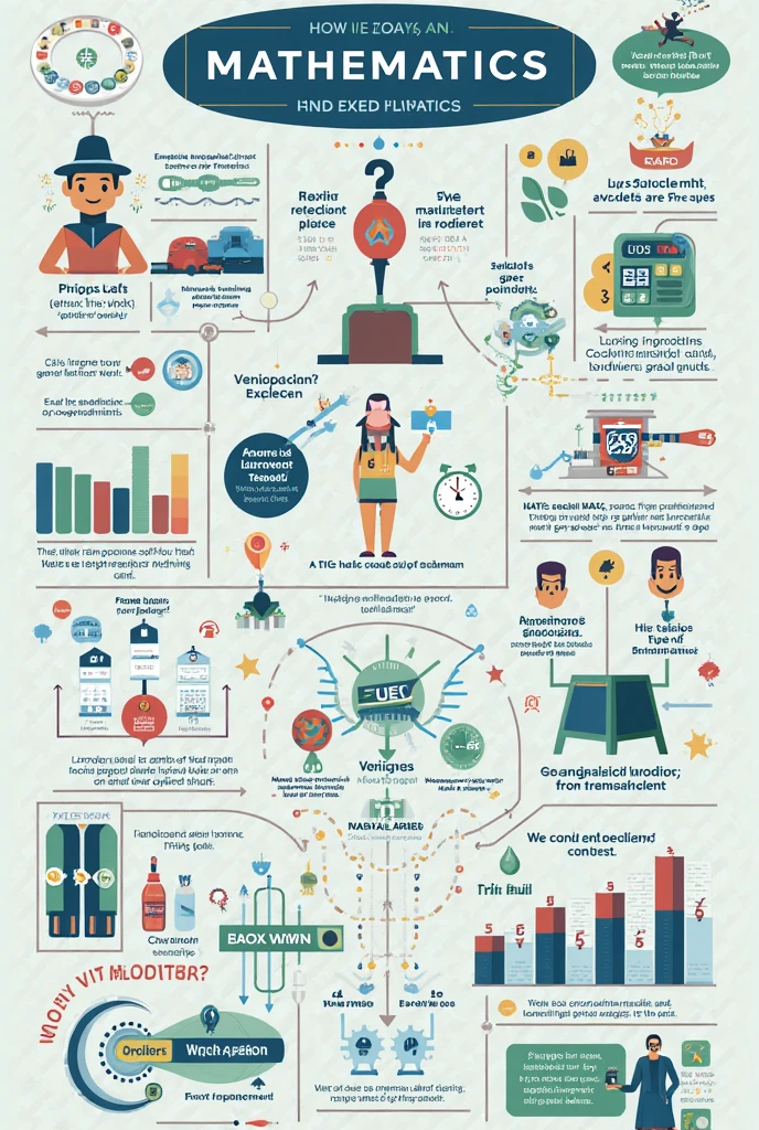 Simple Mathematic Visuals To visually demonstrate the practical applications of mathematics in ...