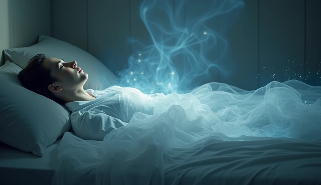 Woman lying down