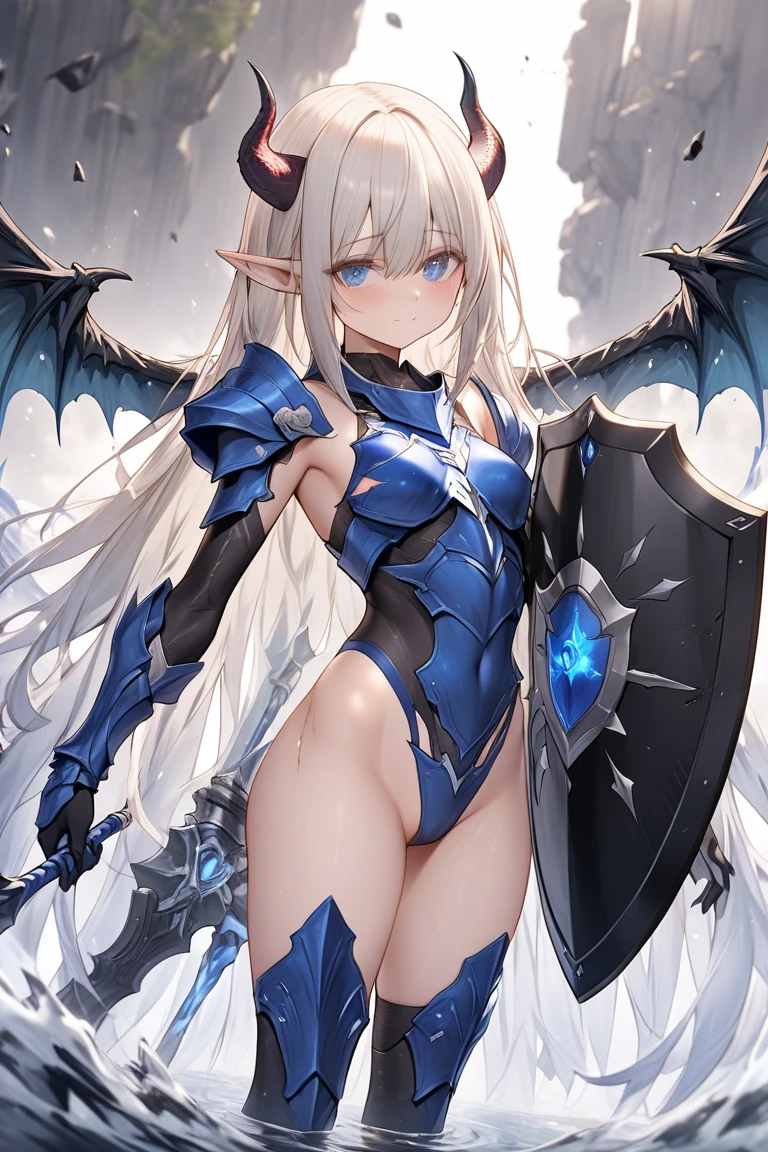 a ((boy,veryshorthair,)) Clear expression ,pixiv contest winner, fantasy art, wlop glossy skin, high quality detailed anime, perfect expression, small curvy , astri lohne, biomechanical , masayoshi suto beautiful alluring anime teen,((flat chest,bulge,cowboy shot)) ,dungeon,hannahowo,highres, ultra detailed ,cowboy shot, short hair, armor, ((dragon boy, soles of feet)),elf