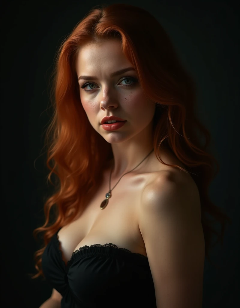 redhead beautiful woman while under the influence of ecstasy
