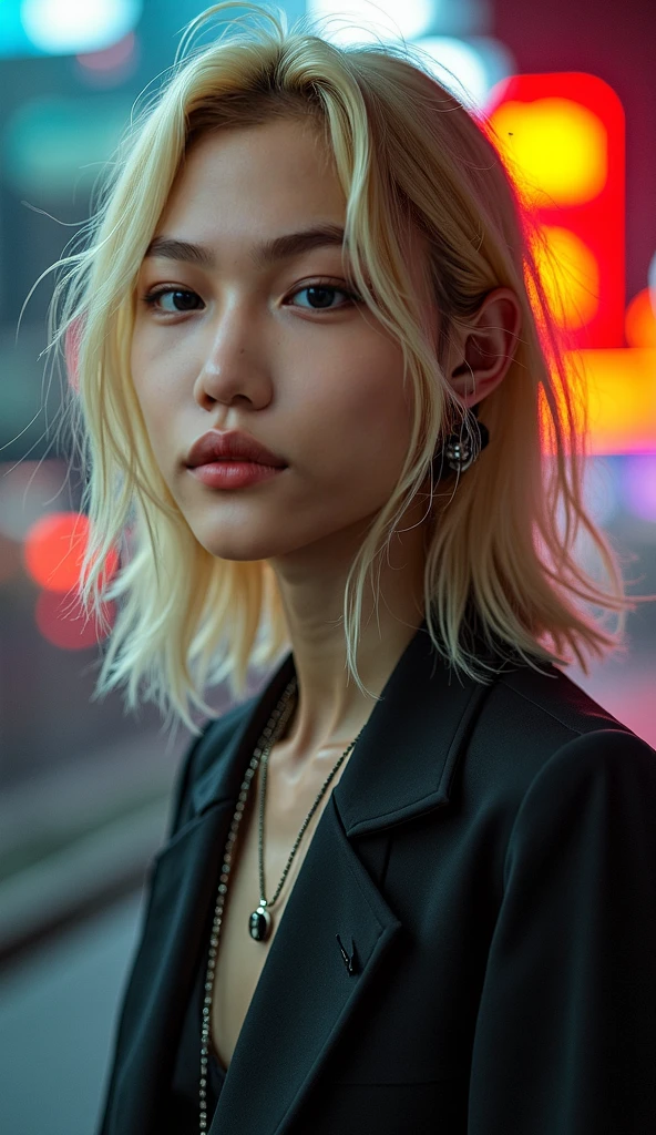 nsfw, A beautiful girl, Japanese gyaru, 19year old, blond hair, medium hair, gray eyes, (dropping eyes:1.2), (big breasts:1.6), (Great cleavage:1.3),  BREAK,
//facial expression,(ecstasy:1.4) ,(slut:1.2),(vulgarity:1.3),(fucked silly:1.1),(wet:0.8),(tears:0.7) ,(drooling:0.6),(sweat:0.8),(open mouths:1.4), wince,(orgasm:1.5),(awaiting tongue:1.2),(half close eyes:1.4), cry, saliva, BREAK,
//posture, kneeling, leaning forward, (covering chest by hand:1.6), BREAK,
//fashion, white-collar shirt, Unbuttoned White-collar shirt with all buttons undone, no underwear, (Erect nipples visible even on a shirt1.1), black_dog collar, BREAK,
//fetish,
//background, daytime, Photo Shoot. A men-only photo session. Lots of men-only photographers., many crowd, BREAK,

//quality, Realistic photograph, (best quality:1.5), (hyper-realistic:1.2), (high resolution:1.5), (Cinematic Lighting:1.2), look at view, upper body shot, Composition from head to thigh, RAW photo, (4k. 8k precision image), detailed textures, sharp focus,ultra-detailed,